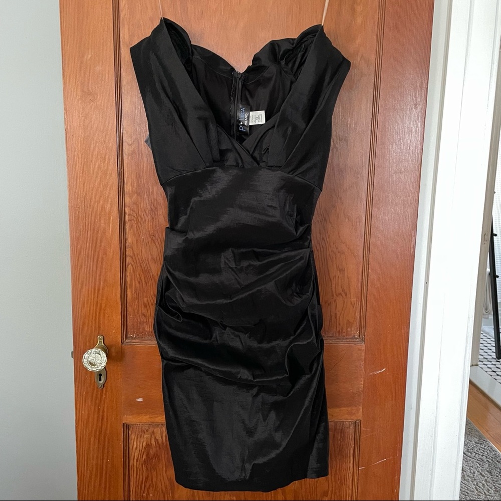 P. Luca Milano off shoulder dress